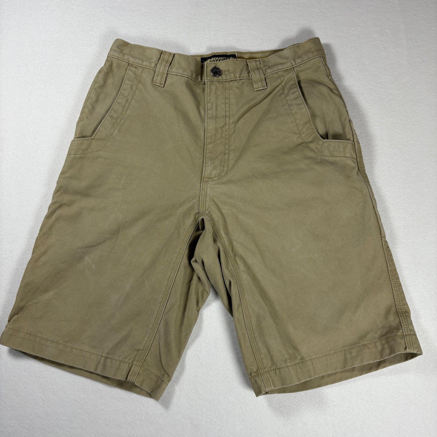 Mountain Khakis Men’s Alpine Utility Shorts 30 Khaki Outdoor Hiking Cotton