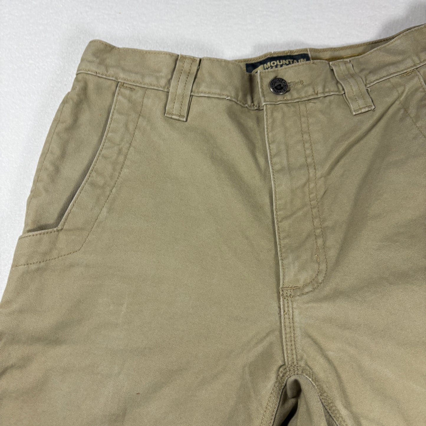 Mountain Khakis Men’s Alpine Utility Shorts 30 Khaki Outdoor Hiking Cotton