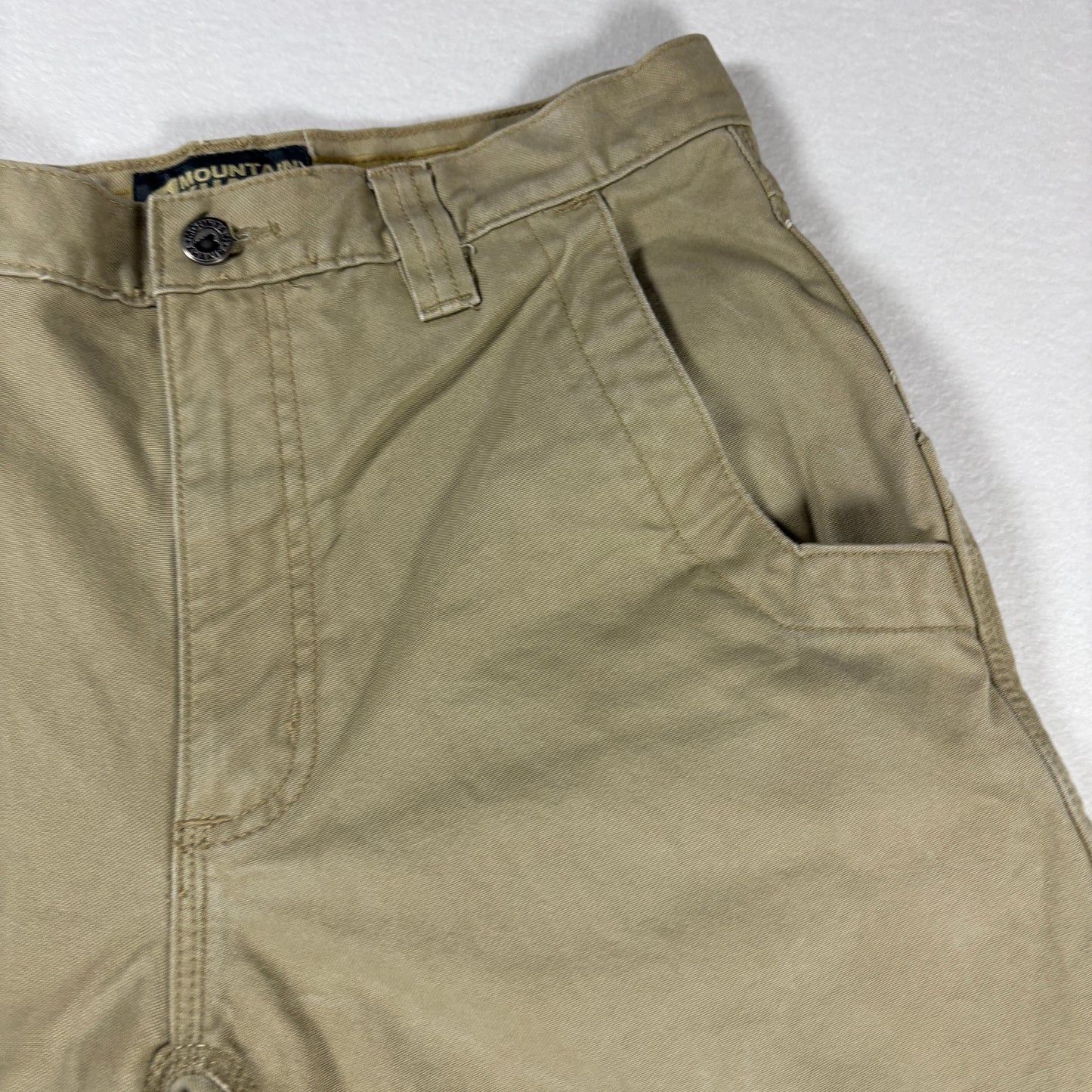 Mountain Khakis Men’s Alpine Utility Shorts 30 Khaki Outdoor Hiking Cotton