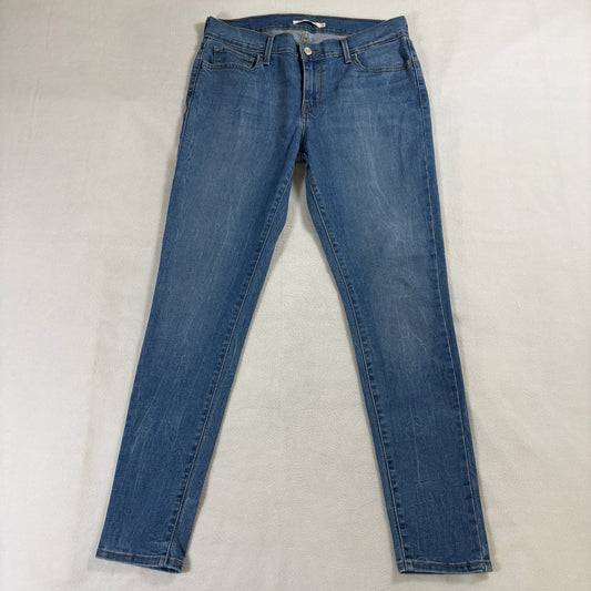 Levis 710 Super Skinny Jeans W31 L30 Fits Like 31 X 28 Blue Stretch Slim Y2K