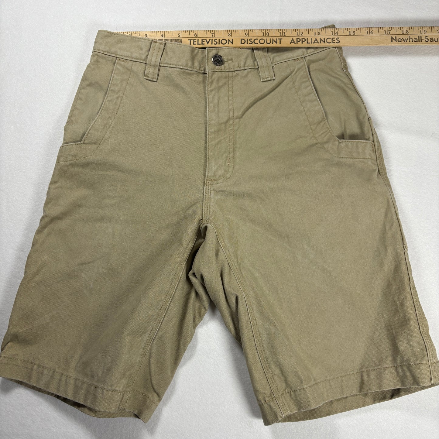 Mountain Khakis Men’s Alpine Utility Shorts 30 Khaki Outdoor Hiking Cotton