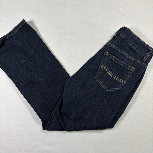 Riders by Lee Womens Jeans Size 8P Dark Wash Premium Stretch Bootcut Denim