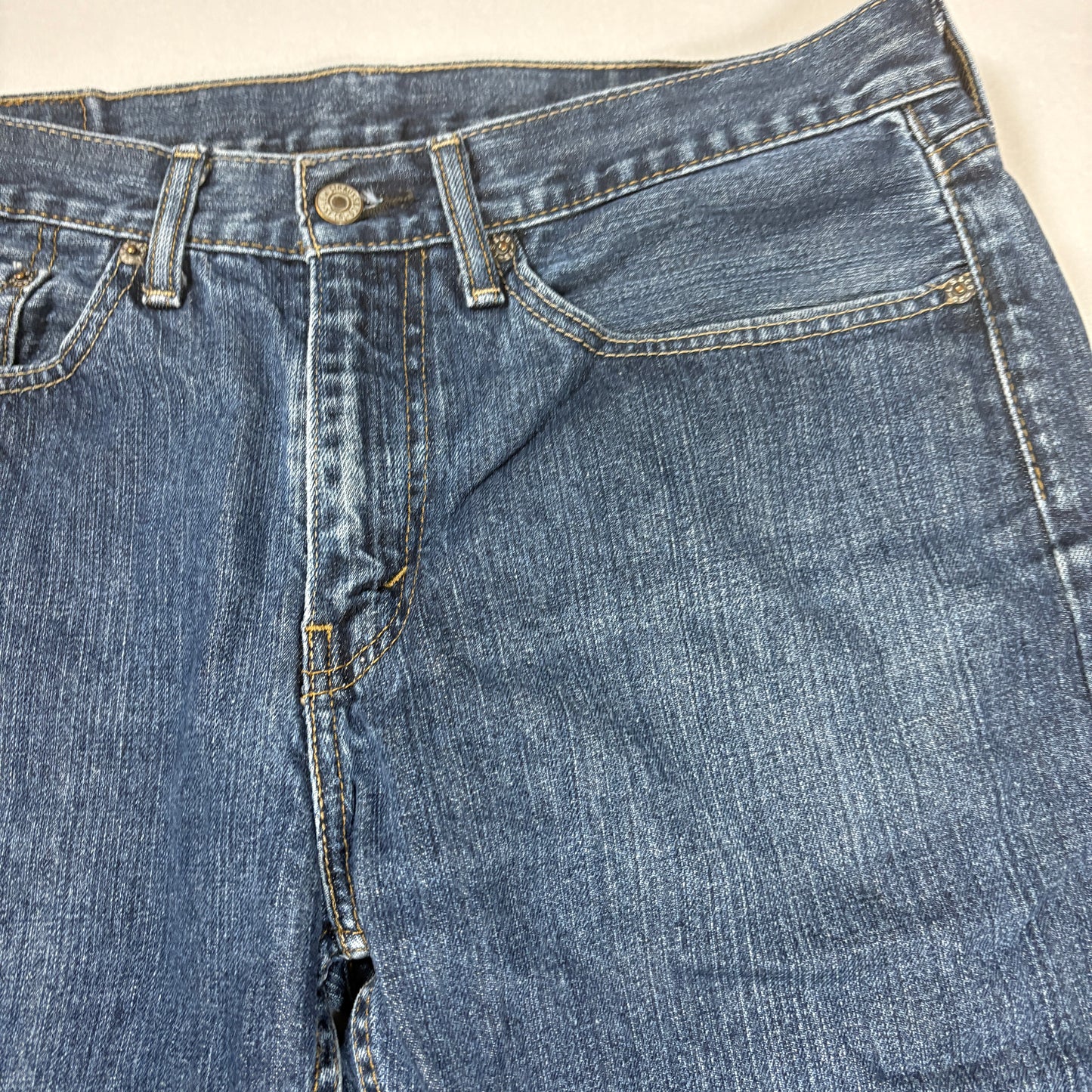 Levi’s 514 Men’s Jeans 34x30 Straight Leg Blue Denim Classic Fit Mid Rise Pants