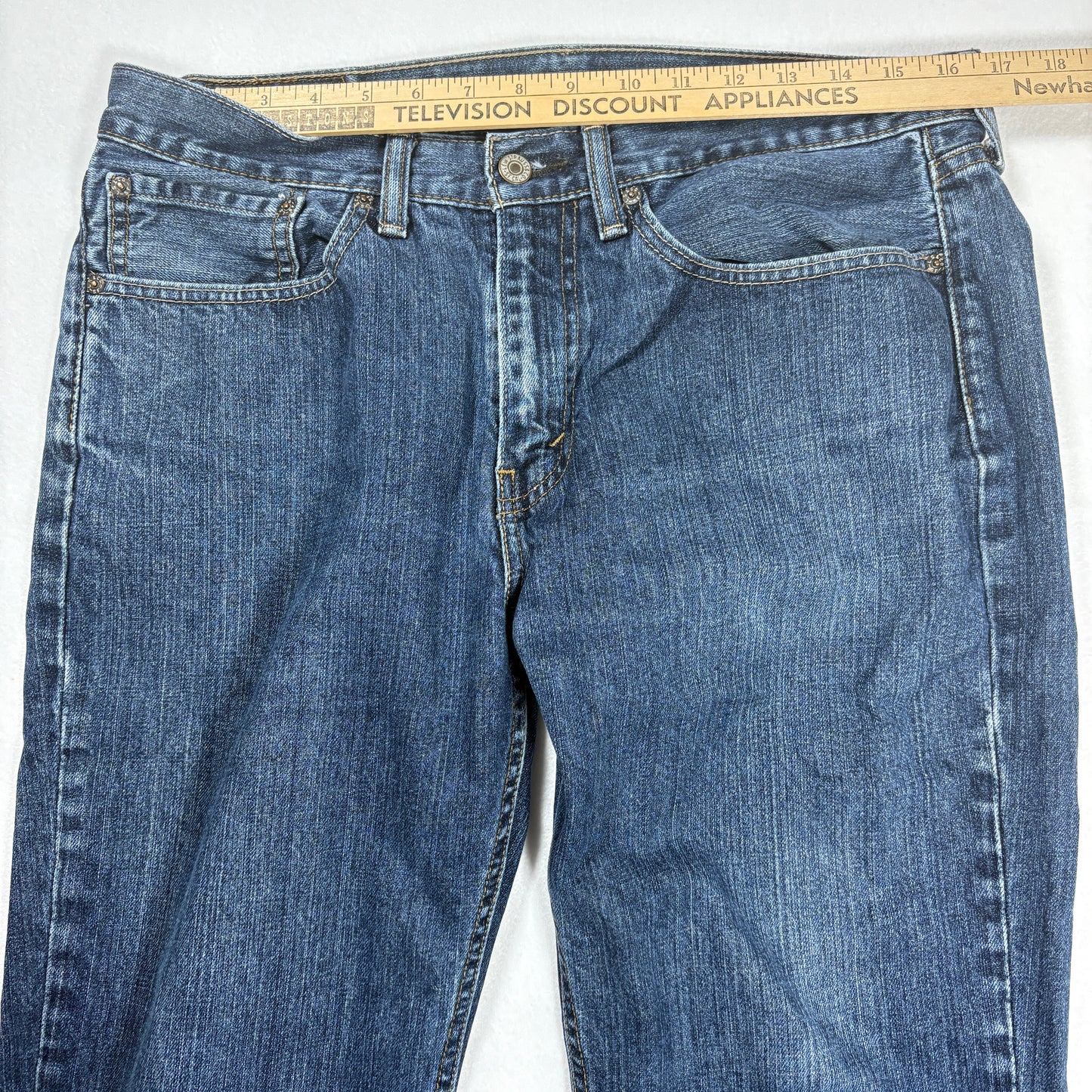 Levi’s 514 Men’s Jeans 34x30 Straight Leg Blue Denim Classic Fit Mid Rise Pants