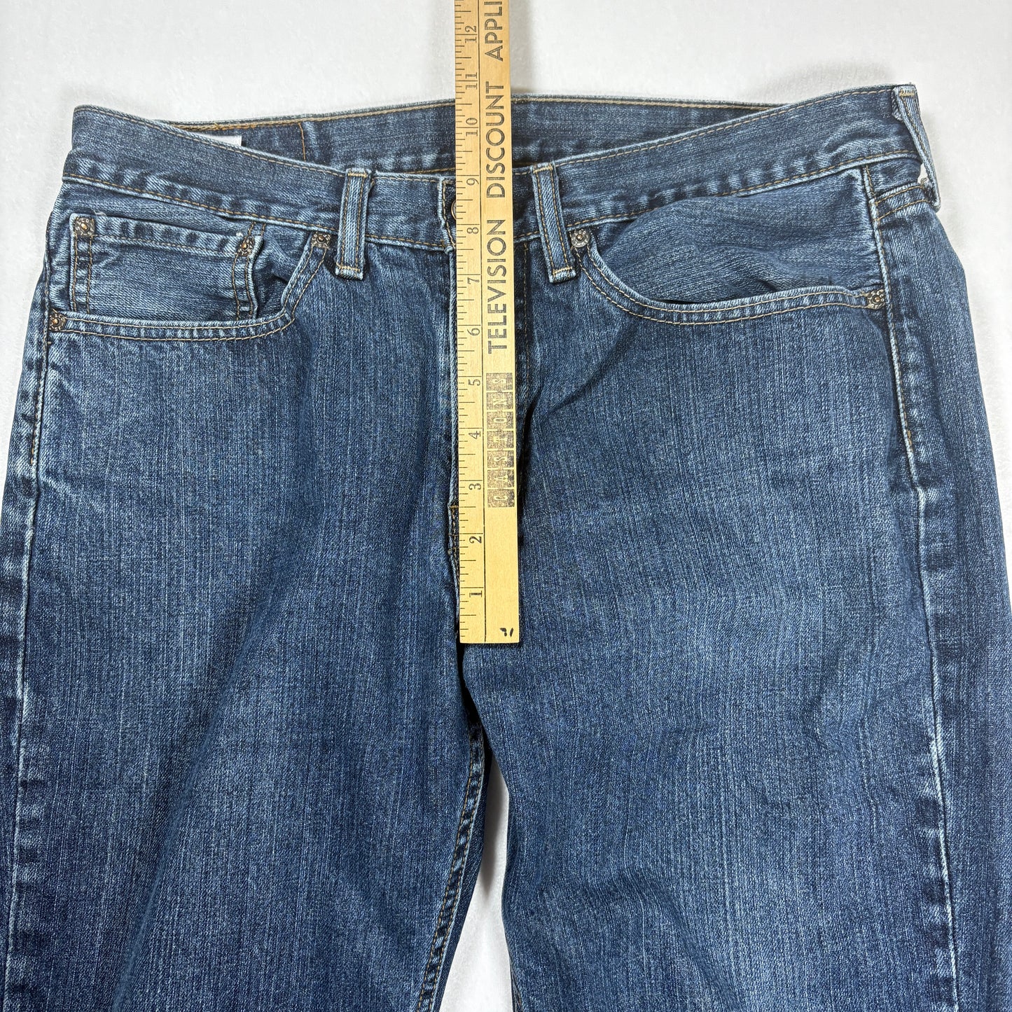 Levi’s 514 Men’s Jeans 34x30 Straight Leg Blue Denim Classic Fit Mid Rise Pants