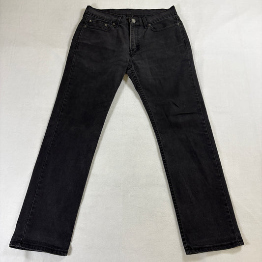 Levis 514 Straight Leg Jeans W30 L30 Fits Like 32 X  28 Gray Wash Stretch Y2K