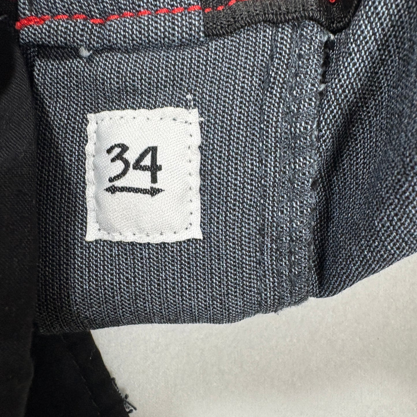 Private Member Actiflex Men’s Gray Stretch Jeans Size 34 Slim Fit Casual Pants