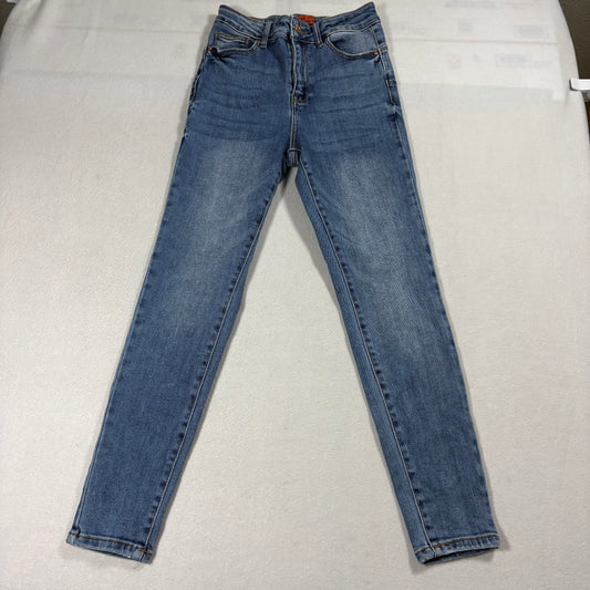 Wax Jeans Skinny Jeans Womens 5/27 Light Wash High Rise Stretch Butt Lift