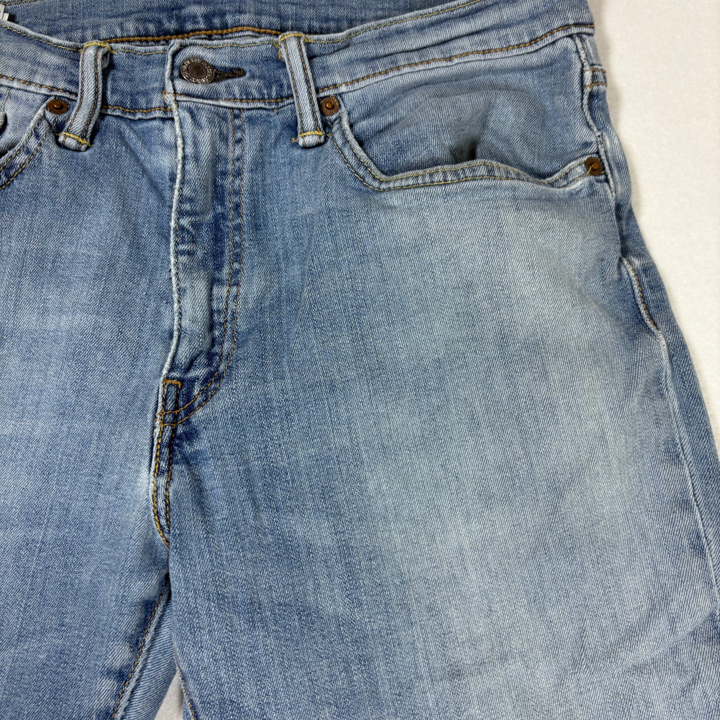 Levi’s 511 Men’s Jeans 34x30 Slim Fit Light Wash Denim Blue Stretch Casual Pants