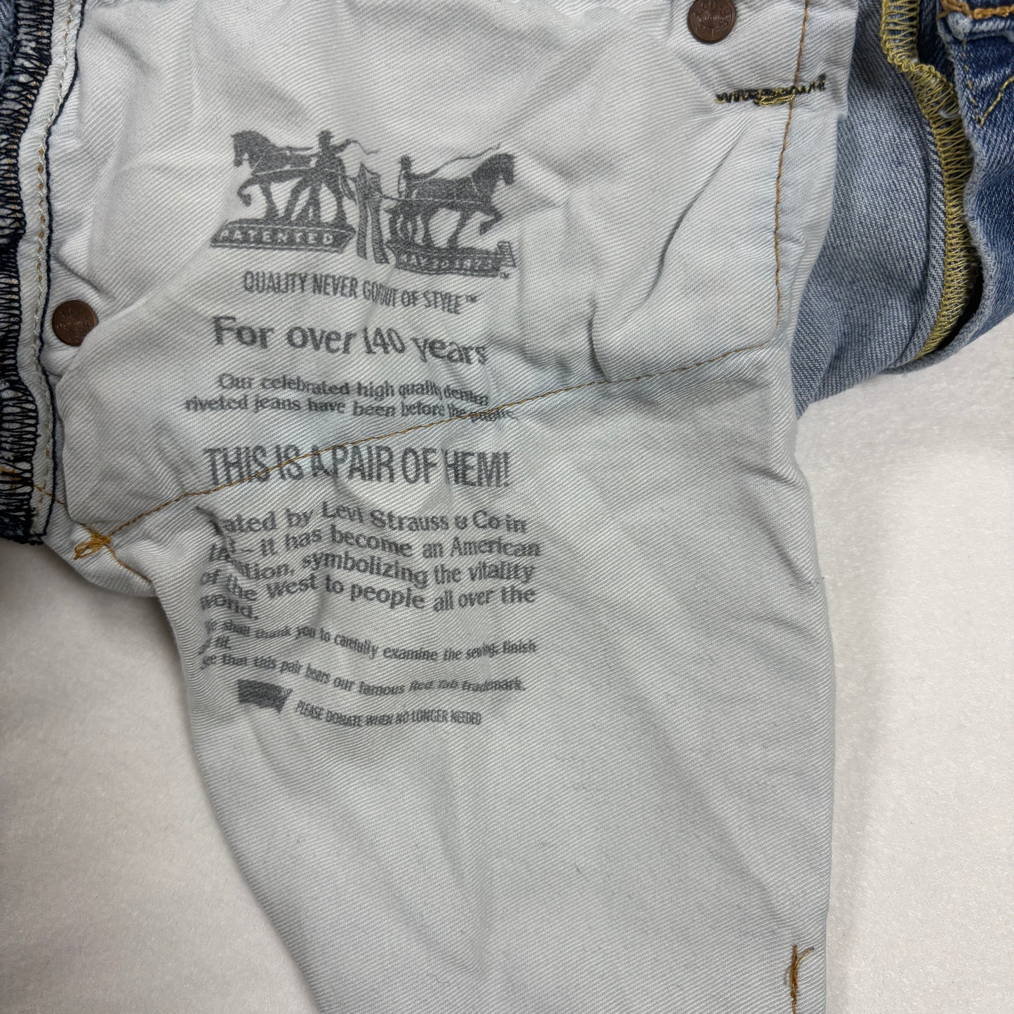 Levi’s 511 Men’s Jeans 34x30 Slim Fit Light Wash Denim Blue Stretch Casual Pants