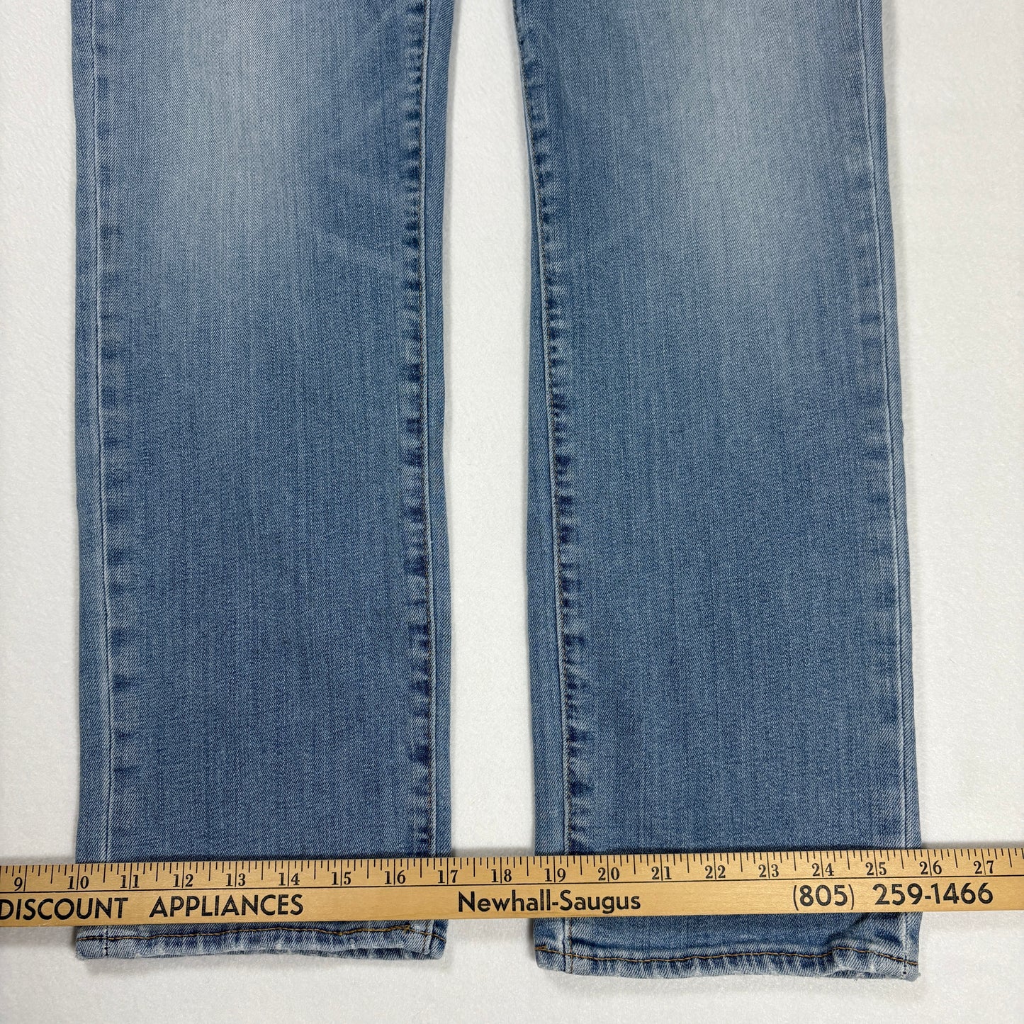 Levi’s 511 Men’s Jeans 34x30 Slim Fit Light Wash Denim Blue Stretch Casual Pants