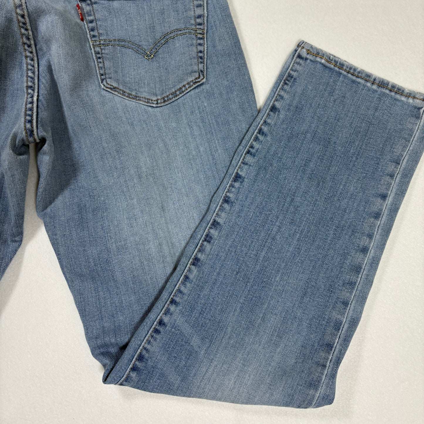 Levi’s 511 Men’s Jeans 34x30 Slim Fit Light Wash Denim Blue Stretch Casual Pants