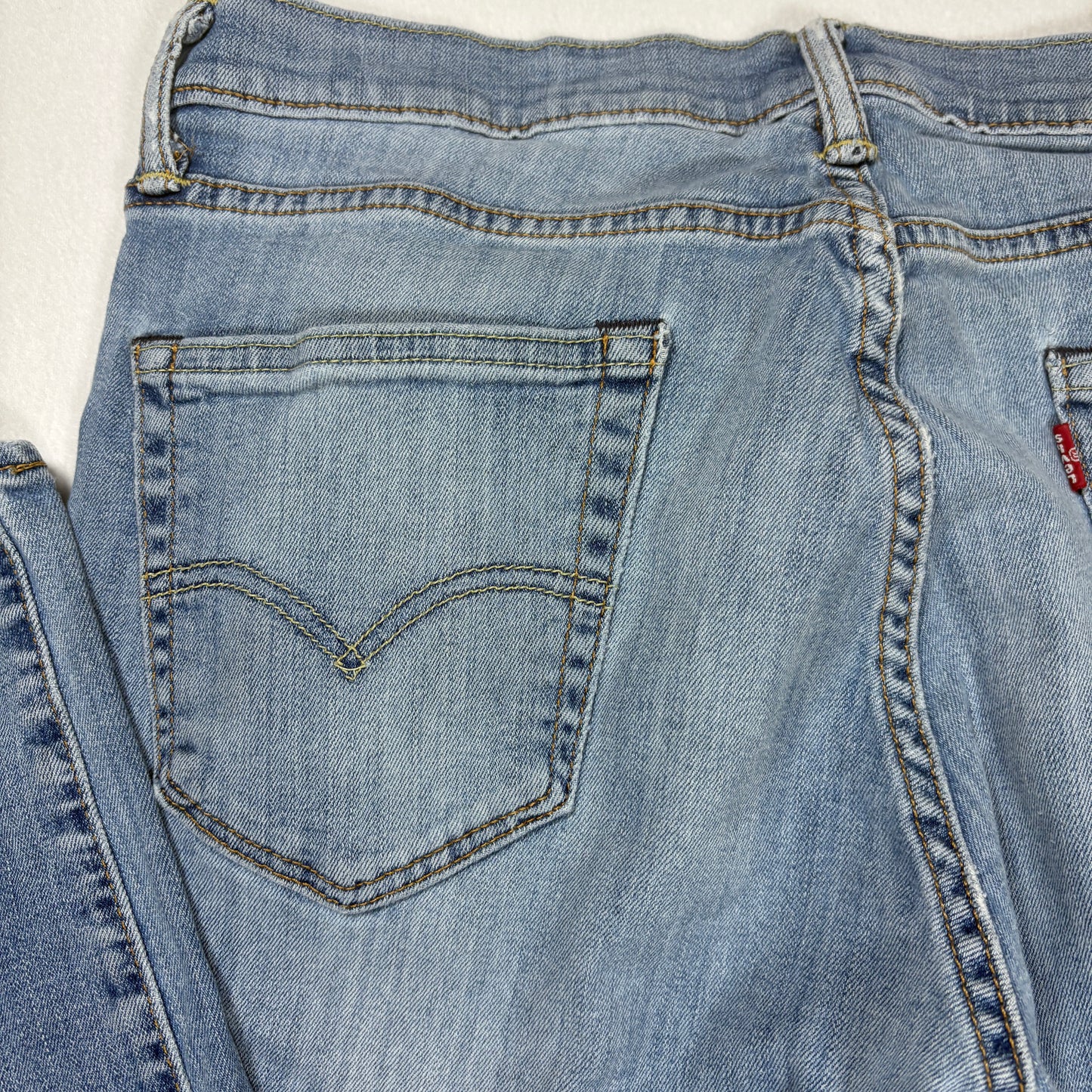 Levi’s 511 Men’s Jeans 34x30 Slim Fit Light Wash Denim Blue Stretch Casual Pants