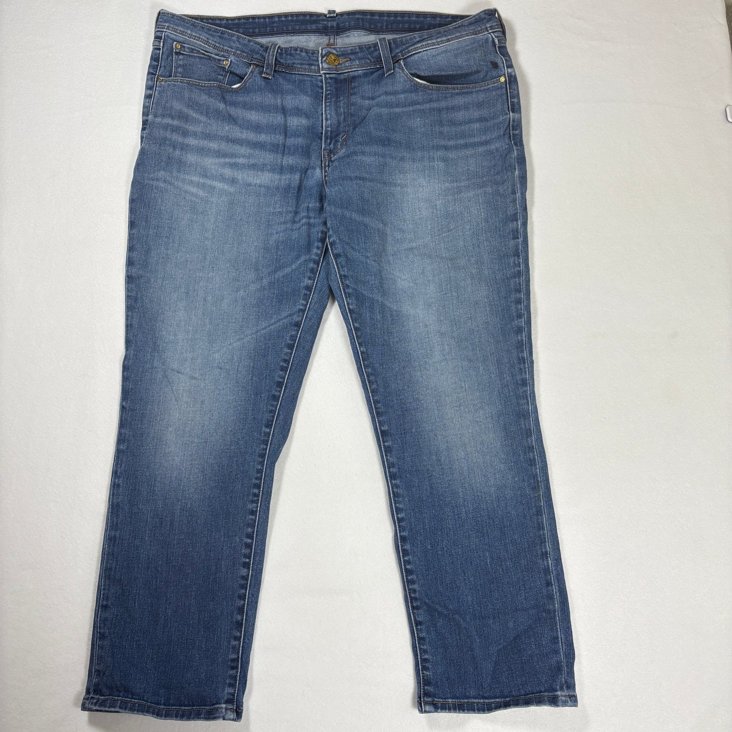 Levi’s Men’s Jeans W33 Blue Denim Straight Fit Classic 5-Pocket Casual Pants