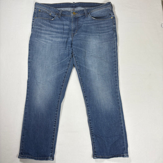 Levi’s Men’s Jeans W33 Blue Denim Straight Fit Classic 5-Pocket Casual Pants