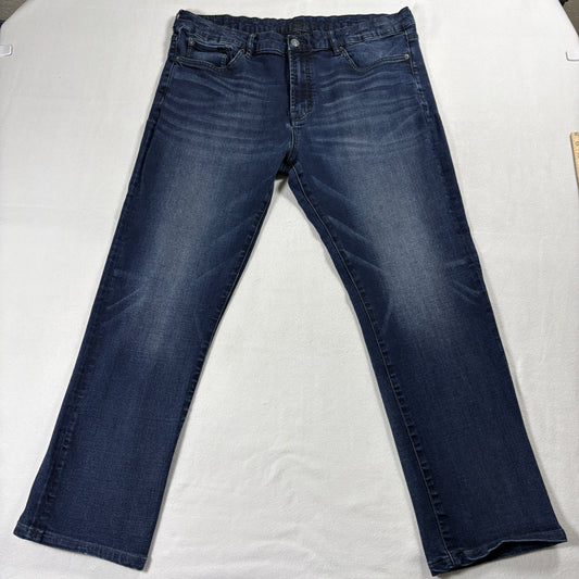 Joes Jeans Pipe Slim Mens 38x32 Dark Wash Stretch Denim Y2K Streetwear Retro Blue