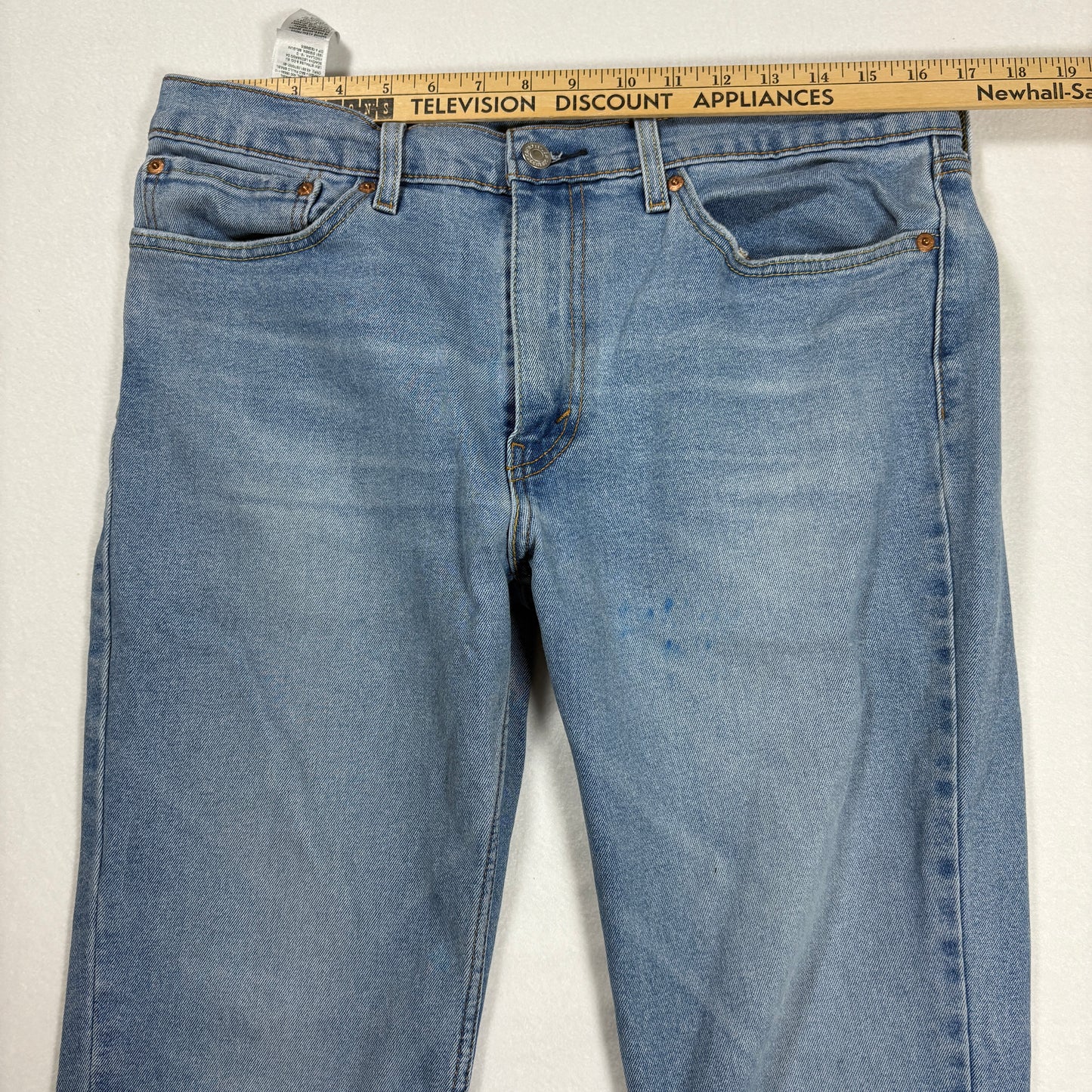 Levi’s 511 Men’s Jeans 34x30 Slim Fit Light Wash Blue Denim Faded Casual Pants