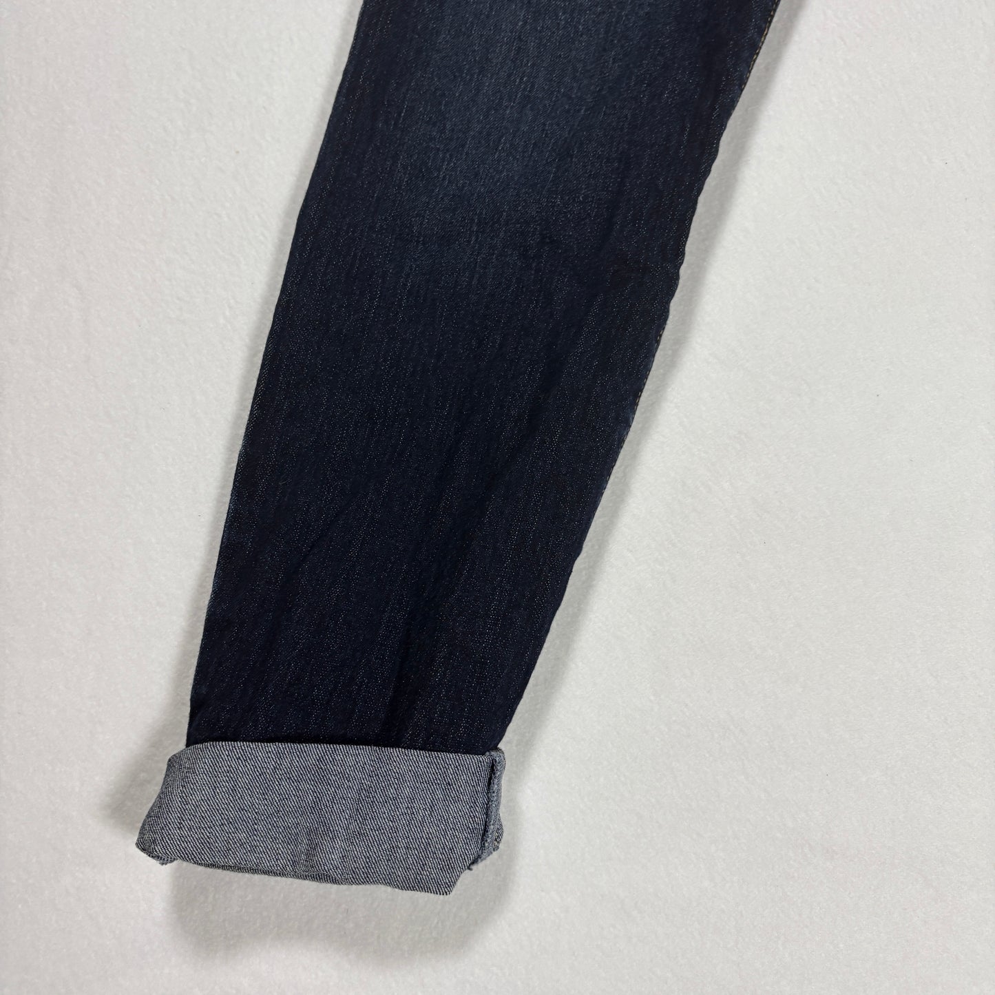 S & Co. Women’s Jeans Size 14 Dark Wash Skinny Low Rise Stretch Denim Cuffed Hem