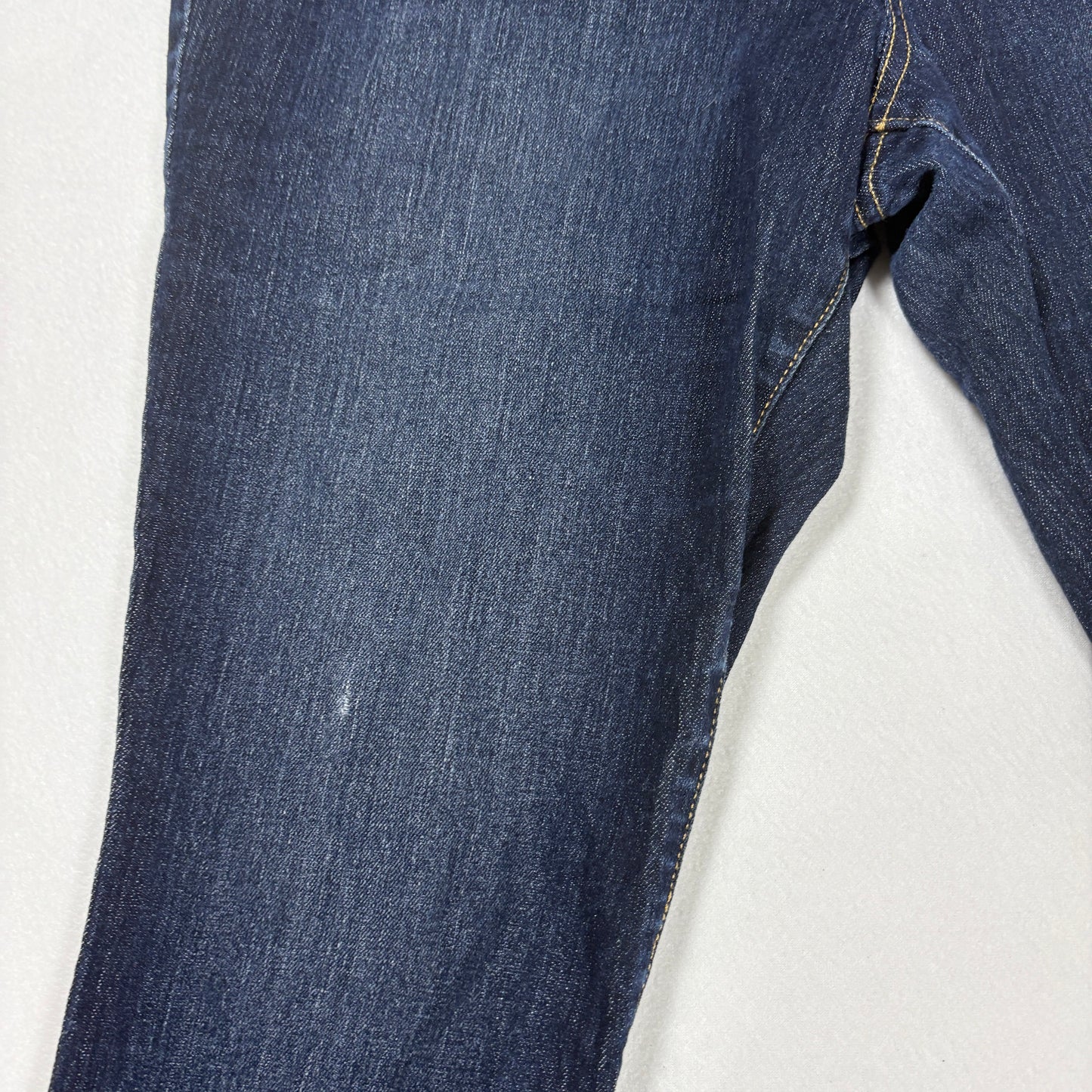 S & Co. Women’s Jeans Size 14 Dark Wash Skinny Low Rise Stretch Denim Cuffed Hem