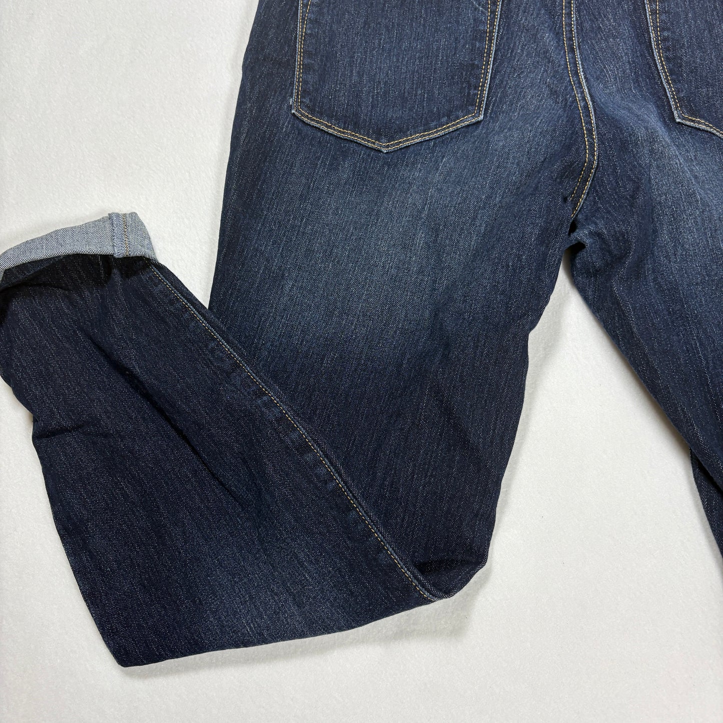 S & Co. Women’s Jeans Size 14 Dark Wash Skinny Low Rise Stretch Denim Cuffed Hem