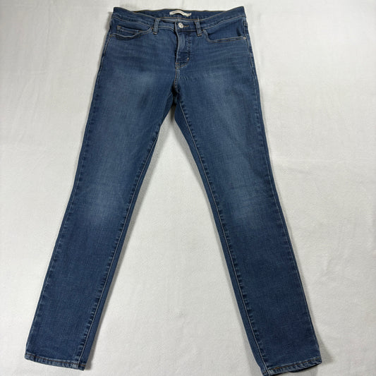 Levis 311 Jeans Womens W29 L30 Blue Skinny Stretch Denim Y2K Vintage Soft Low
