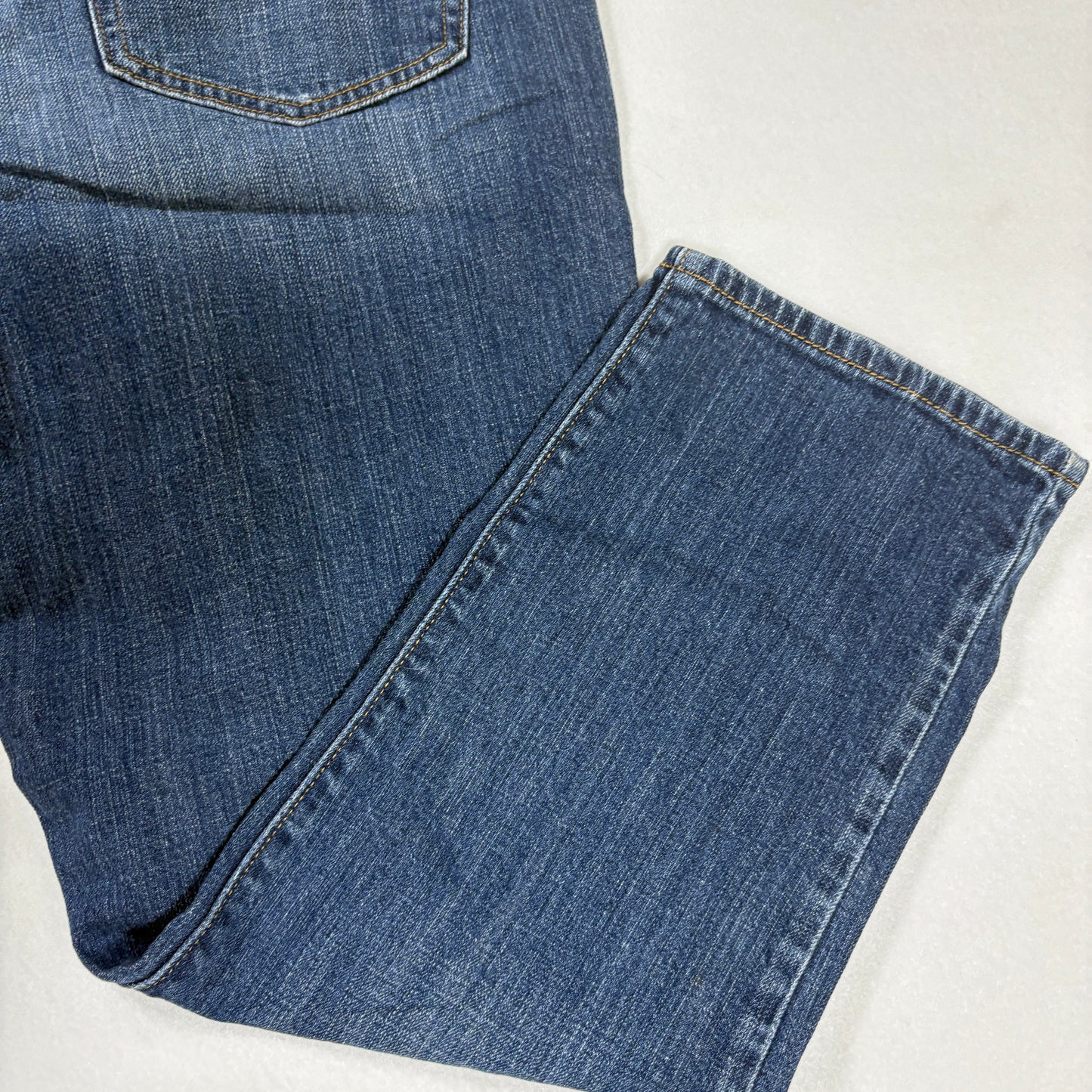 Levi’s Men’s Jeans W33 Dark Wash Straight Fit Stretch Denim Classic 5-Pocket