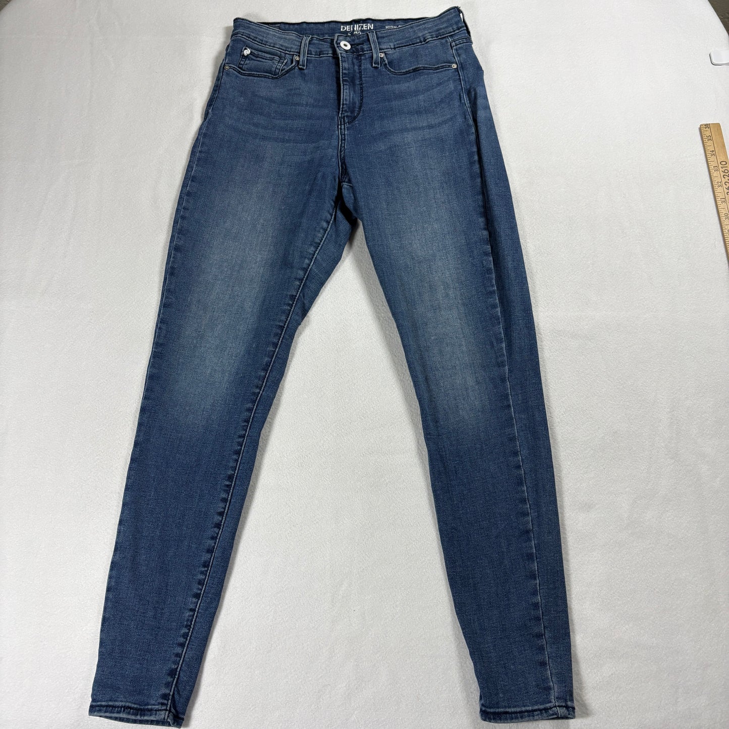 Denizen Jeans Womens W28 Blue High Rise Skinny Stretch Denim Y2K Classic Soft OG