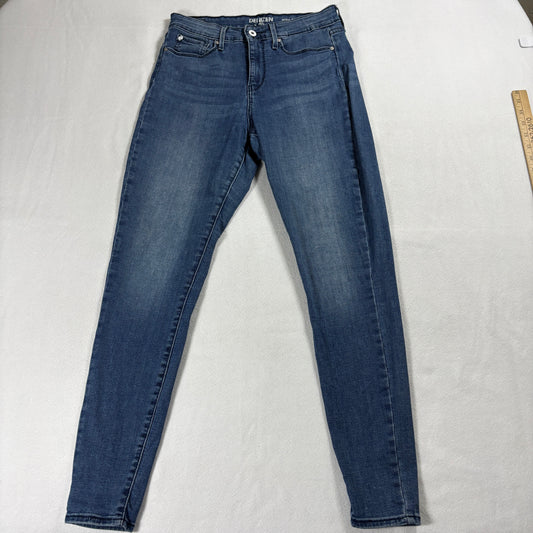 Denizen Jeans Womens W28 Blue High Rise Skinny Stretch Denim Y2K Classic Soft OG