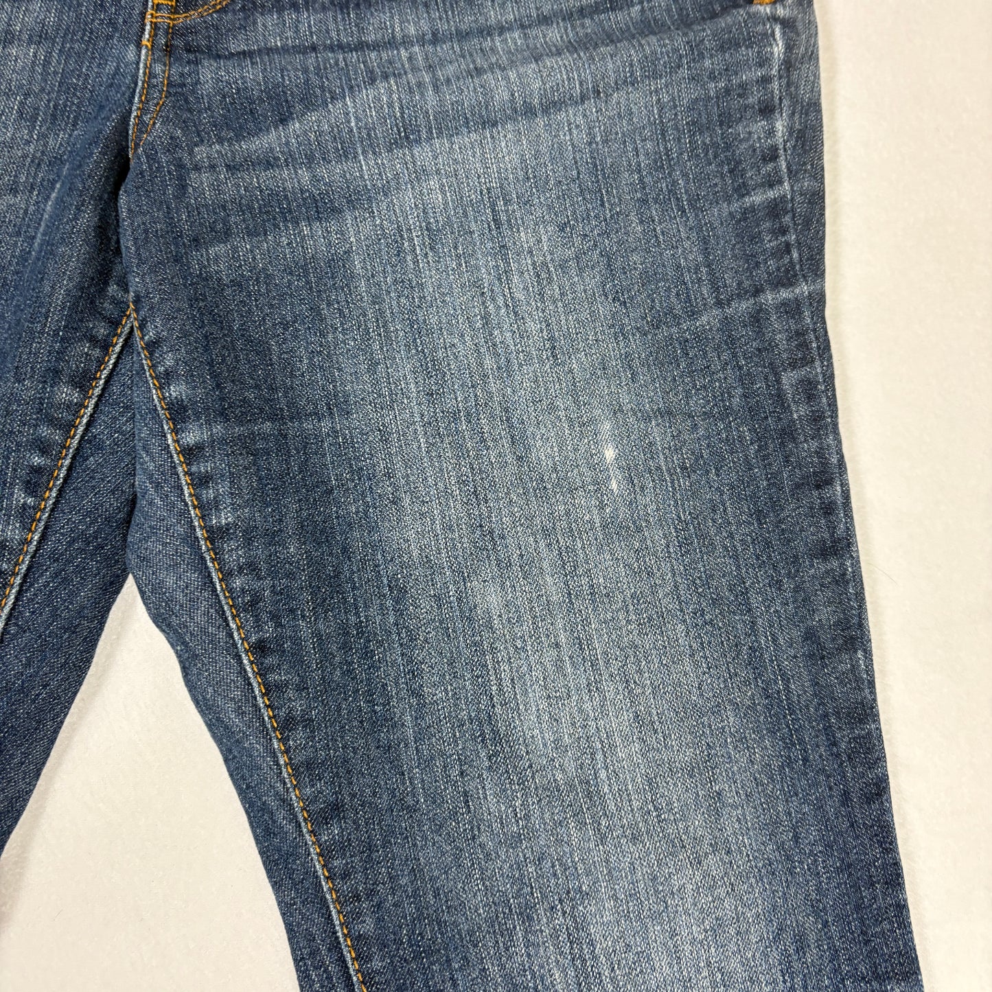 SO Women’s Jeans Size 15 Bootcut Mid-Rise Blue Denim Faded Wash Casual