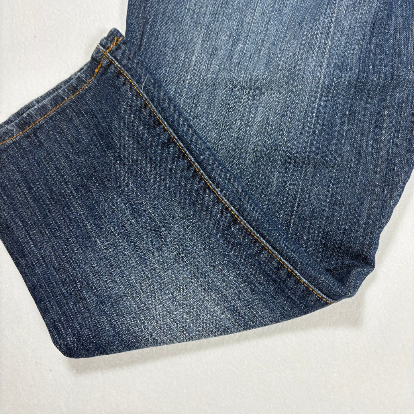 SO Women’s Jeans Size 15 Bootcut Mid-Rise Blue Denim Faded Wash Casual