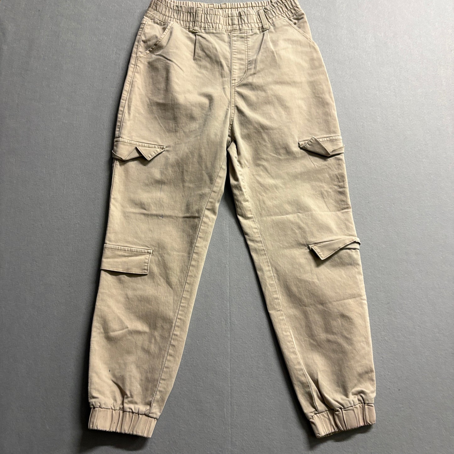 VIP Cargo Jogger Pants Womens Size 11 Fits Like 28x26 Beige Utility Stretch