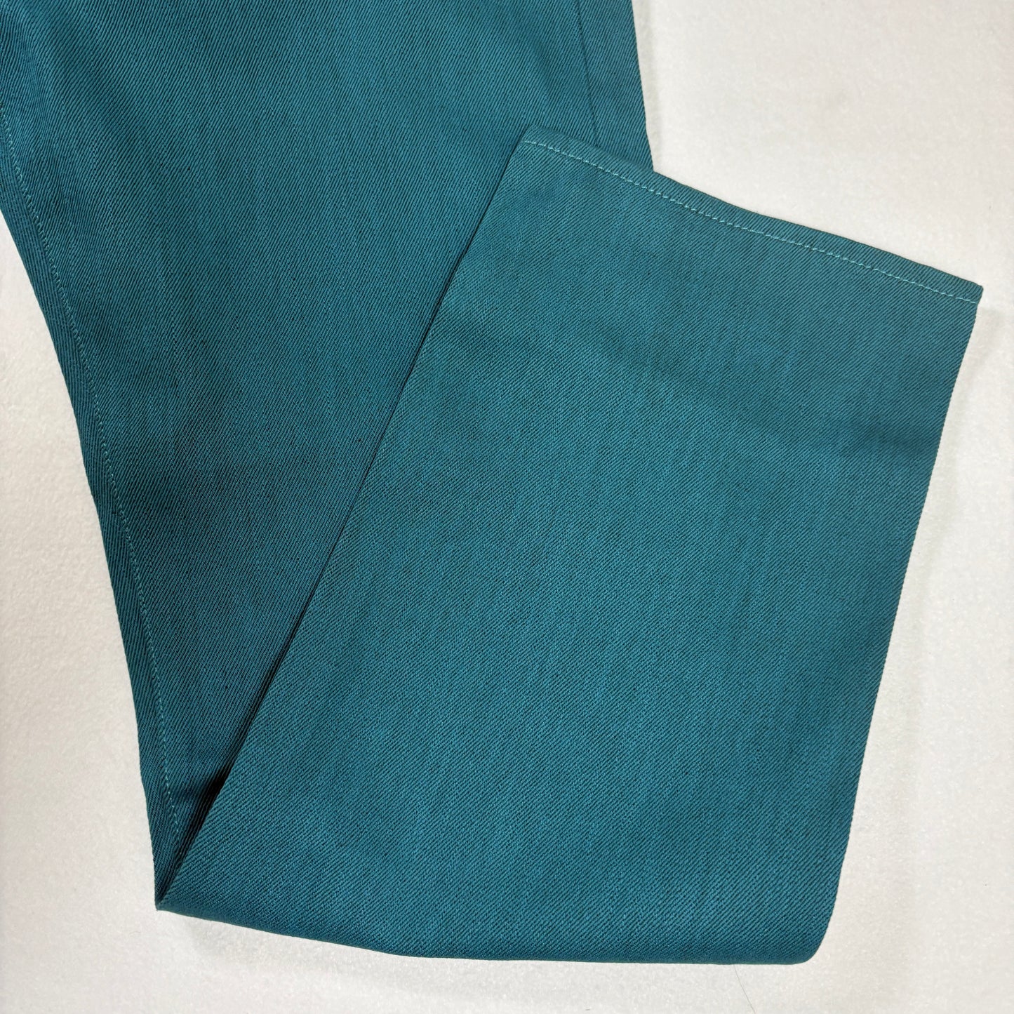 Levi’s 501 XX Men’s Jeans W34 L32 Teal Blue Straight Leg Button Fly Denim