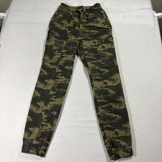 Hollister Camo Cargo Joggers Womens XS Ultra High Rise Streetwear Pants