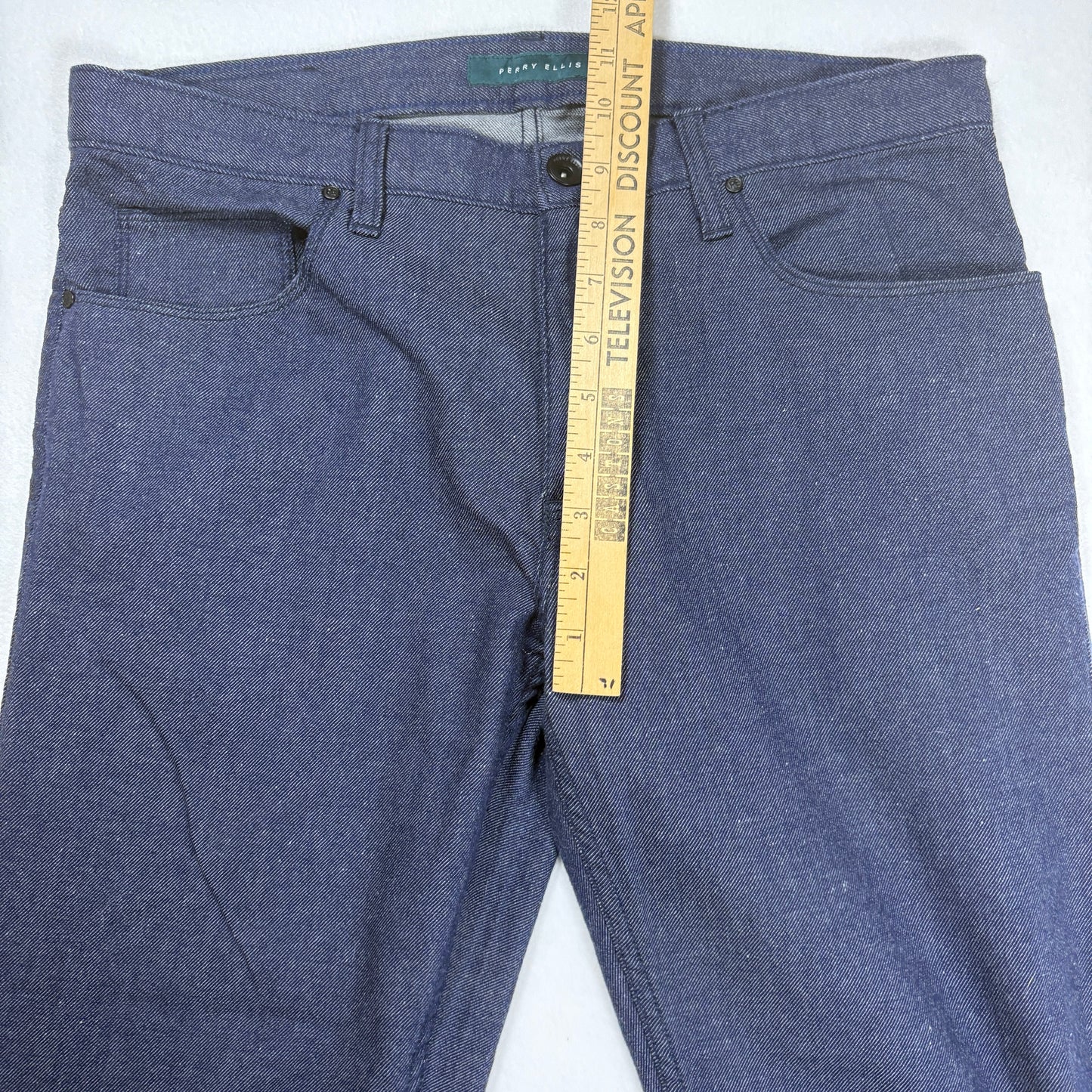 Perry Ellis Men’s Slim Fit Stretch Jeans Blue Denim Pants Size 32x30