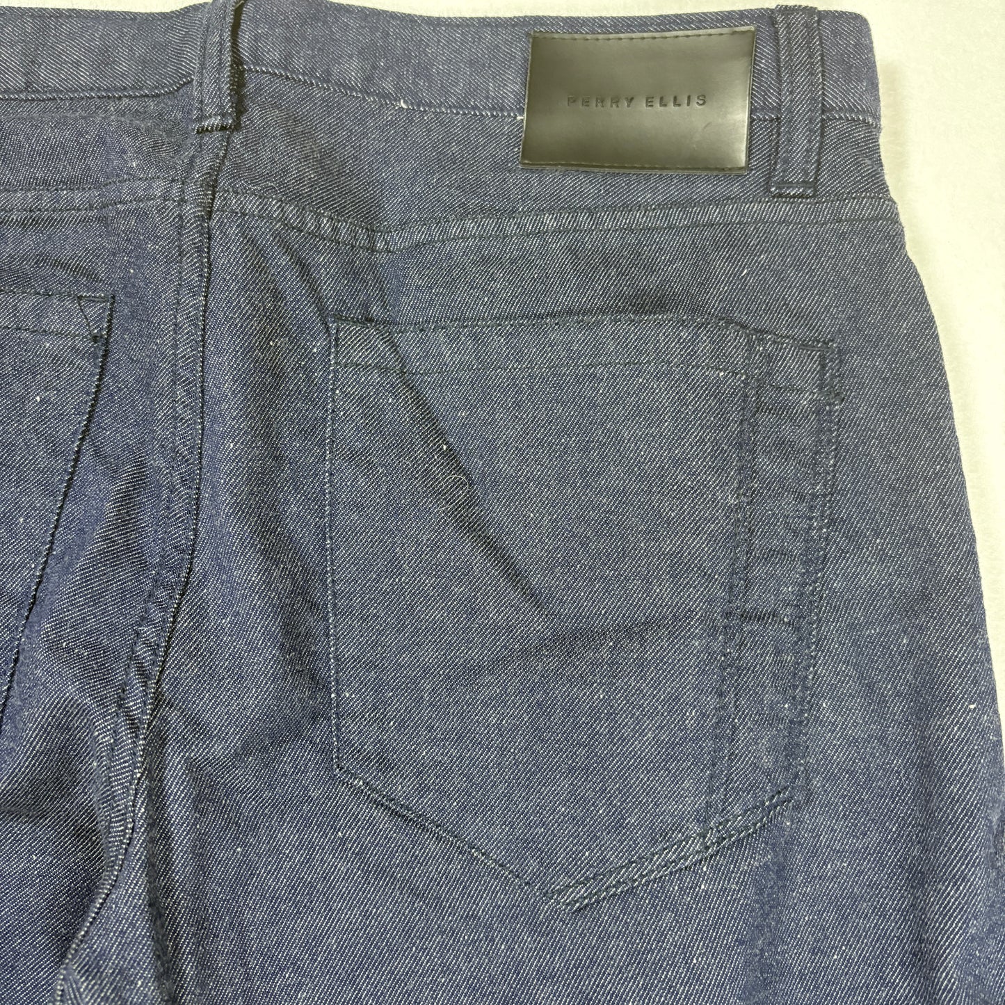 Perry Ellis Men’s Slim Fit Stretch Jeans Blue Denim Pants Size 32x30