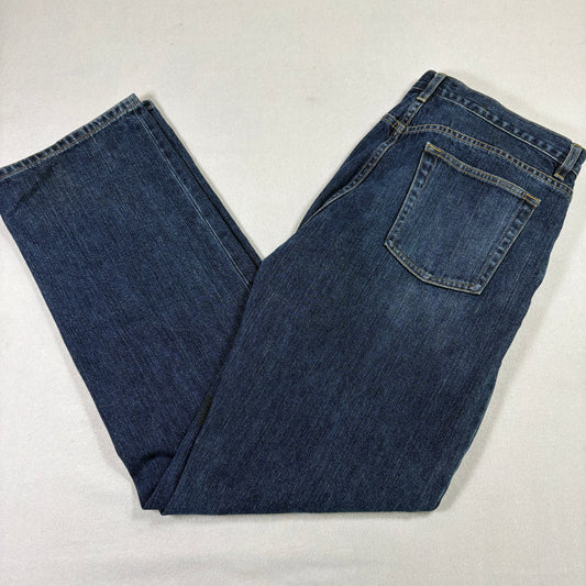 Banana Republic mens jeans 34x34 blue denim straight leg vintage Y2K grunge