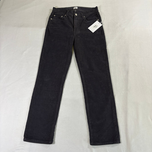 Edwin Corduroy Pants Slim Straight Gray W27 Fits Like 28X27 Vintage Workwear NWT