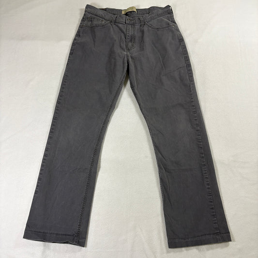 Straight Fit Gray Jeans Wrangler Mens 32x32 Fits Like 32x28 Workwear