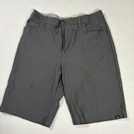 Adidas Shorts Mens 32 Gray Performance Golf Casual Lightweight Stretch Active