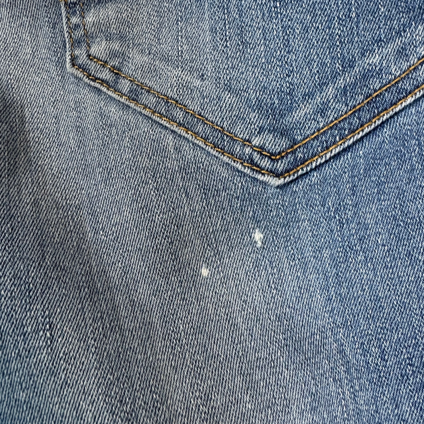 Arizona Jeans Mens 30x30 Blue Distressed Slim Straight Flex Denim Stretch Casual