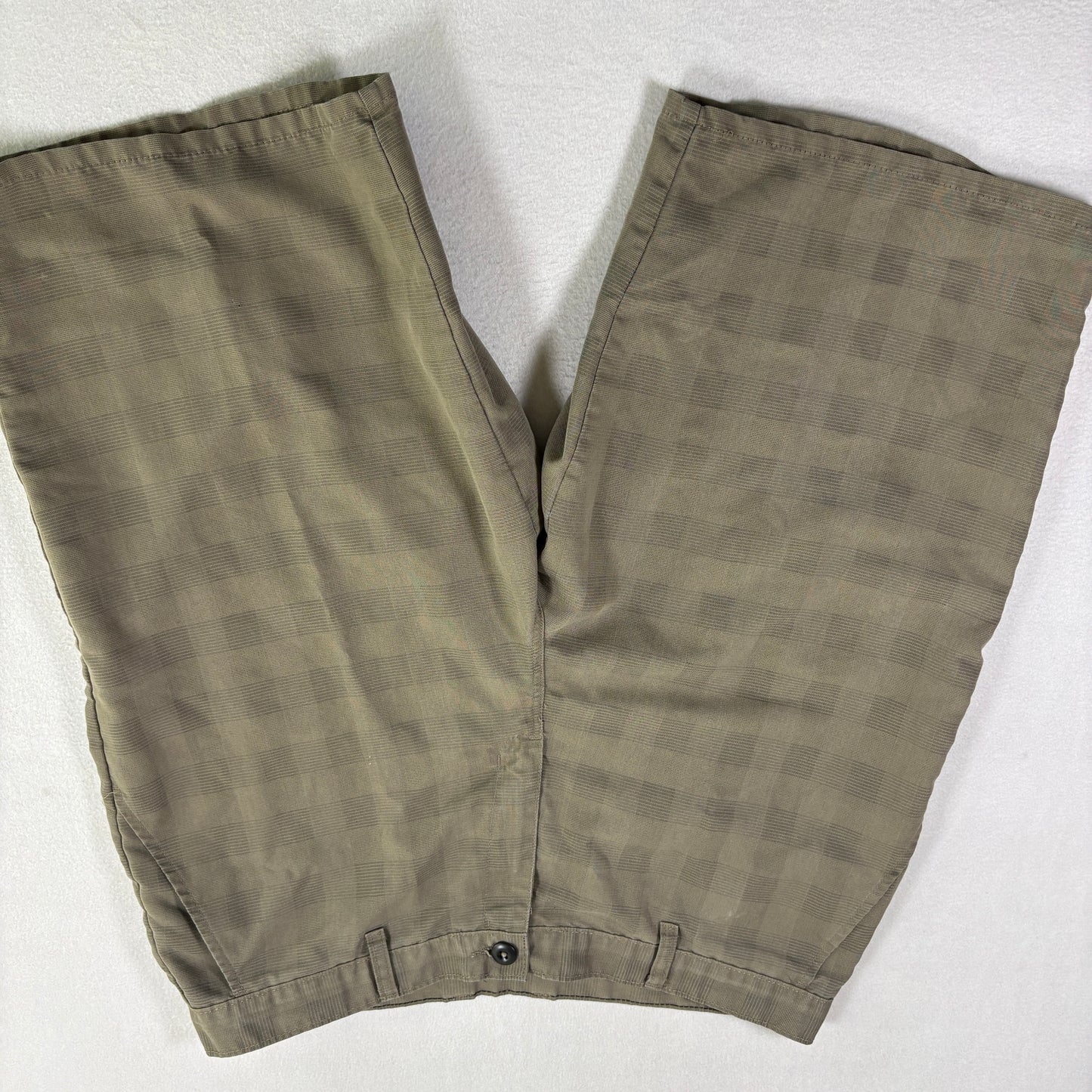 Dickies Mens Shorts 38 Khaki Plaid Workwear Skate Outdoor Casual Durable