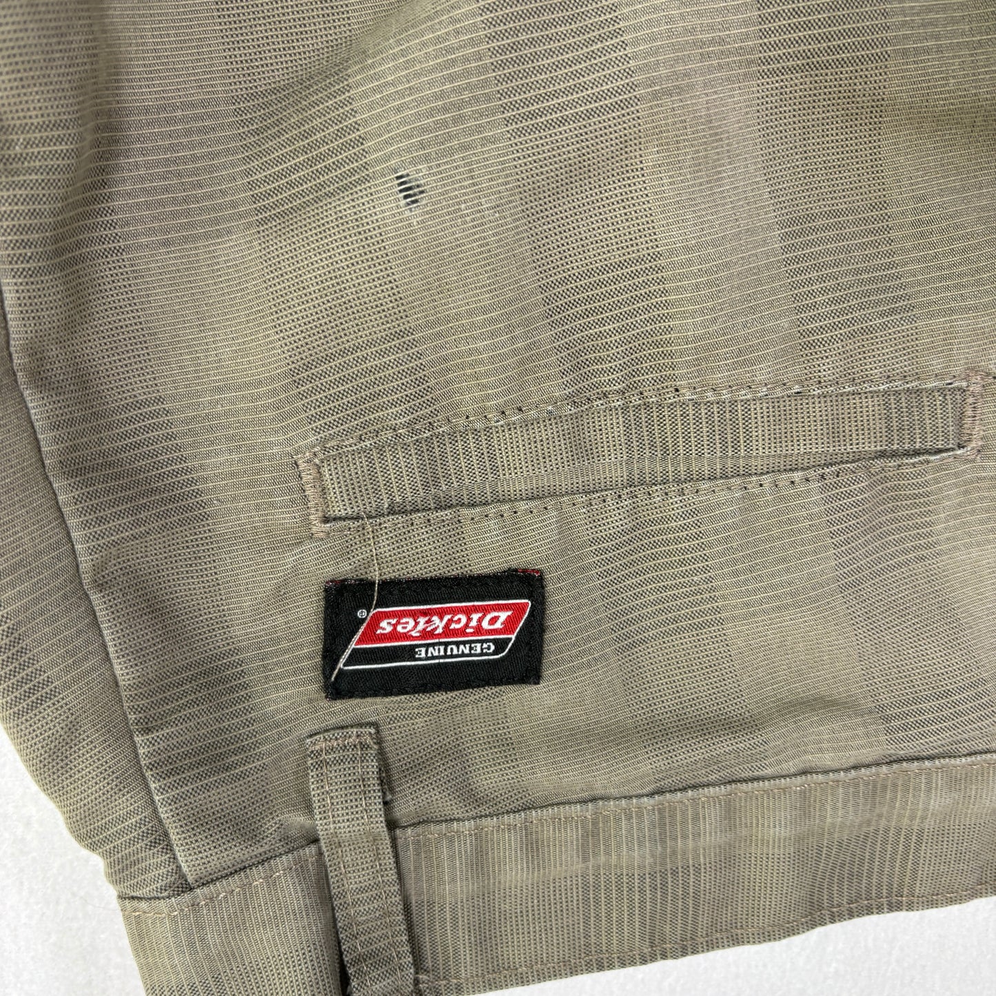 Dickies Mens Shorts 38 Khaki Plaid Workwear Skate Outdoor Casual Durable