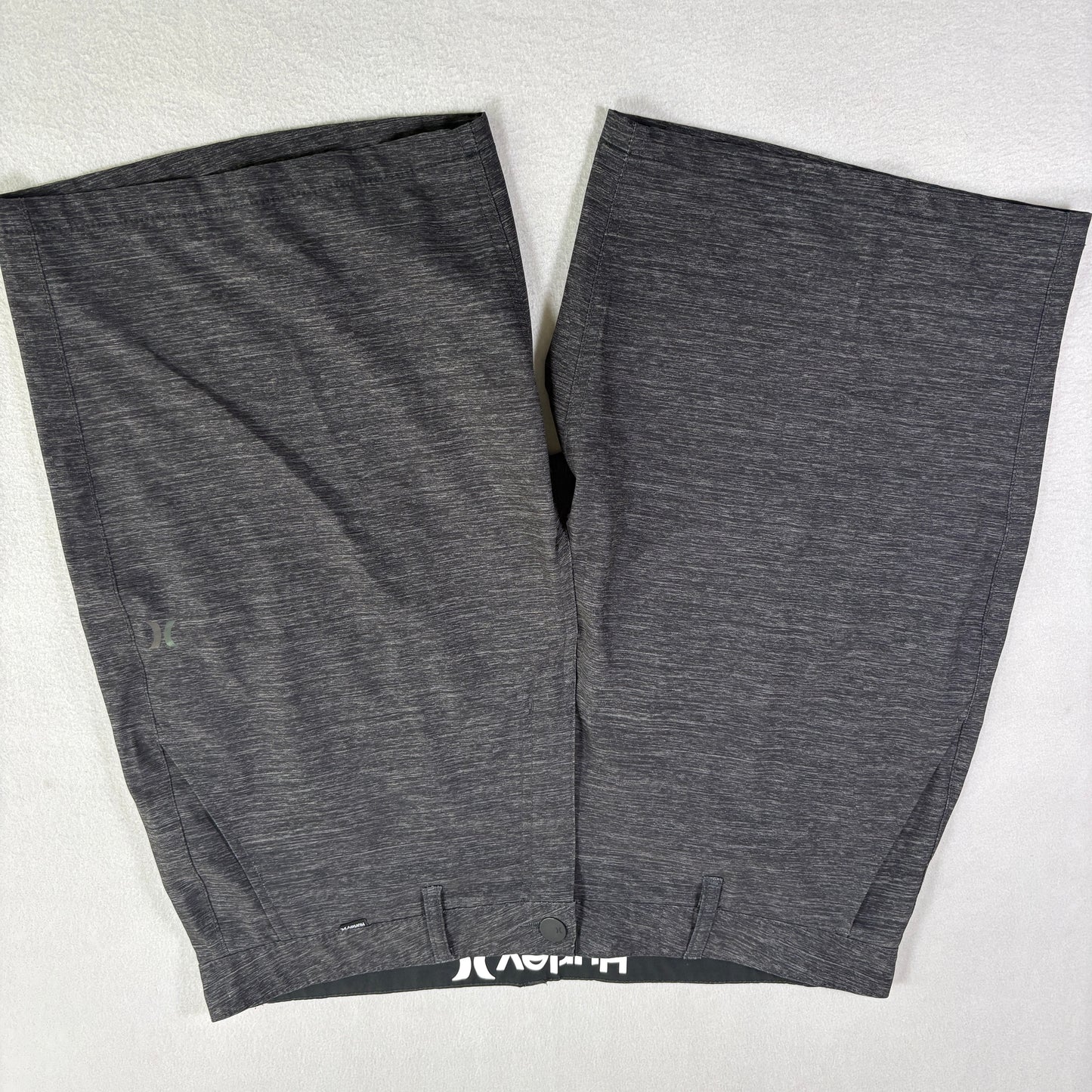Hurley Mens Shorts 38 Gray Hybrid Walkshort Golf Casual Board Shorts Stretch