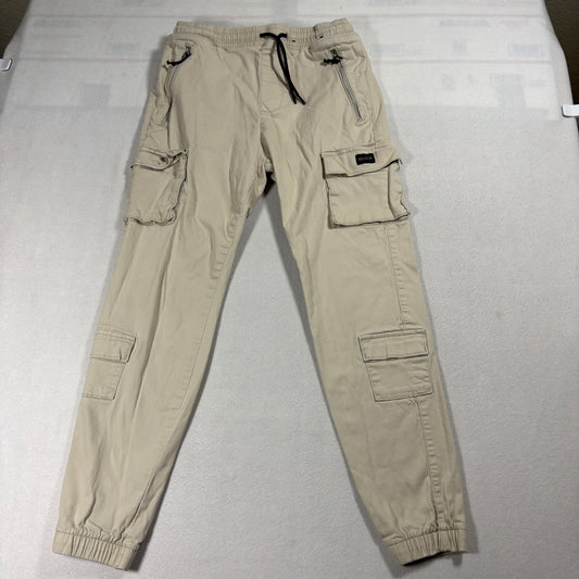 Hollister Cargo Joggers Womens XS Beige 26x26 Advanced Stretch Utility Pants