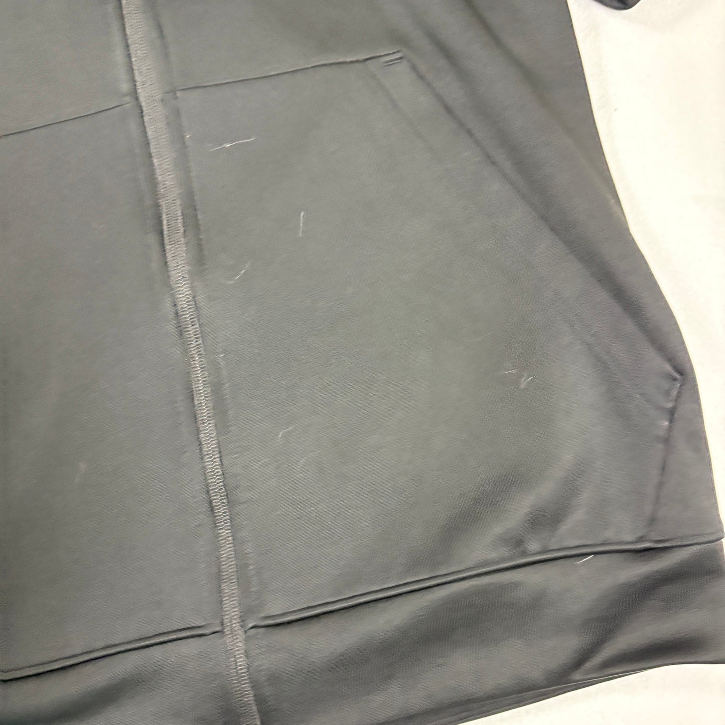 Adidas Hoodie Mens 2XL Black Gray ClimaWarm Full Zip Athletic Training Jacket