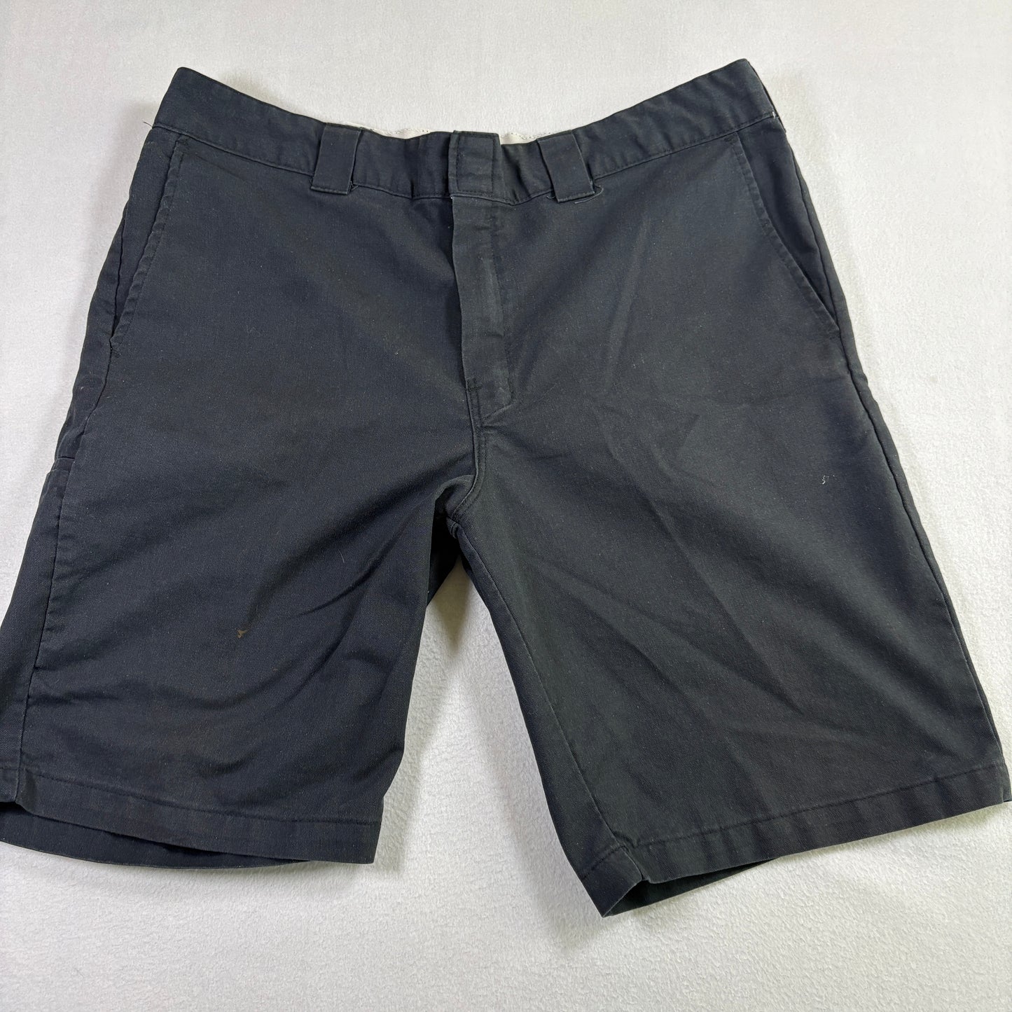 Dickies Mens Shorts 38 Black Chino Workwear Skate Casual Straight Fit Grunge