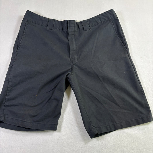 Dickies Mens Shorts 38 Black Chino Workwear Skate Casual Straight Fit Grunge