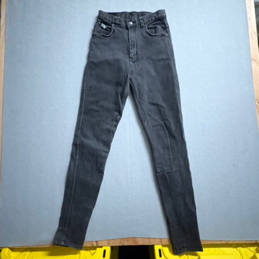 Millers Black Gray Jeans Womens Fits Like 25x31 Vintage Y2K Stretch Denim