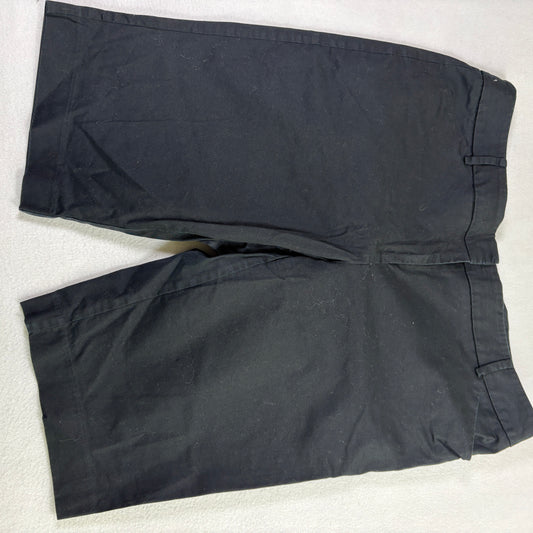 NY&C Womens Shorts 14 Black 7th Avenue Chino Dressy Career Casual Workwear