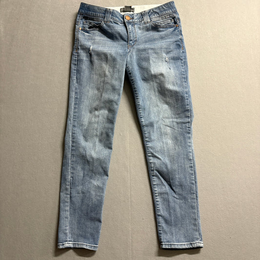 Democracy Ab Technology Jeans Womens 10 Fits Like 32x28 Skinny Stretch Denim